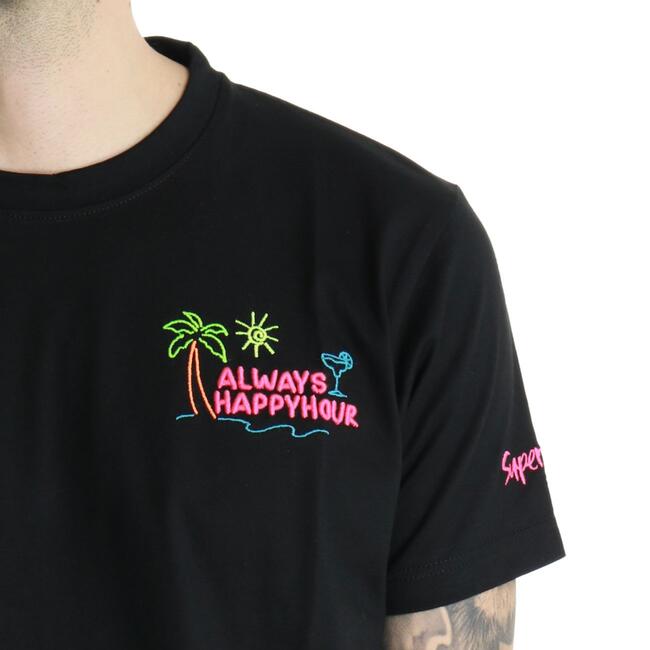 T-SHIRT ALWAYS HAPPYHOUR SUPERCULTURE - Mad Fashion | img vers.650x/
